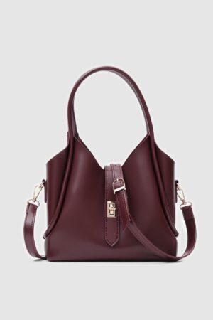 Cindy Bordeaux + Purse