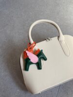 Rodeo Pegase Horse Green & Pink Charm