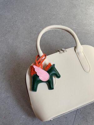 Rodeo Pegase Horse Green & Pink Charm