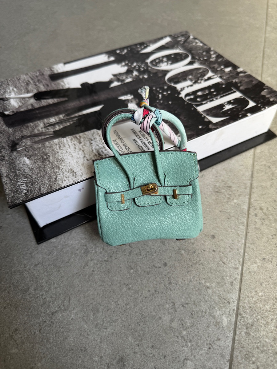 Baby Birkin Mint Bag Charm