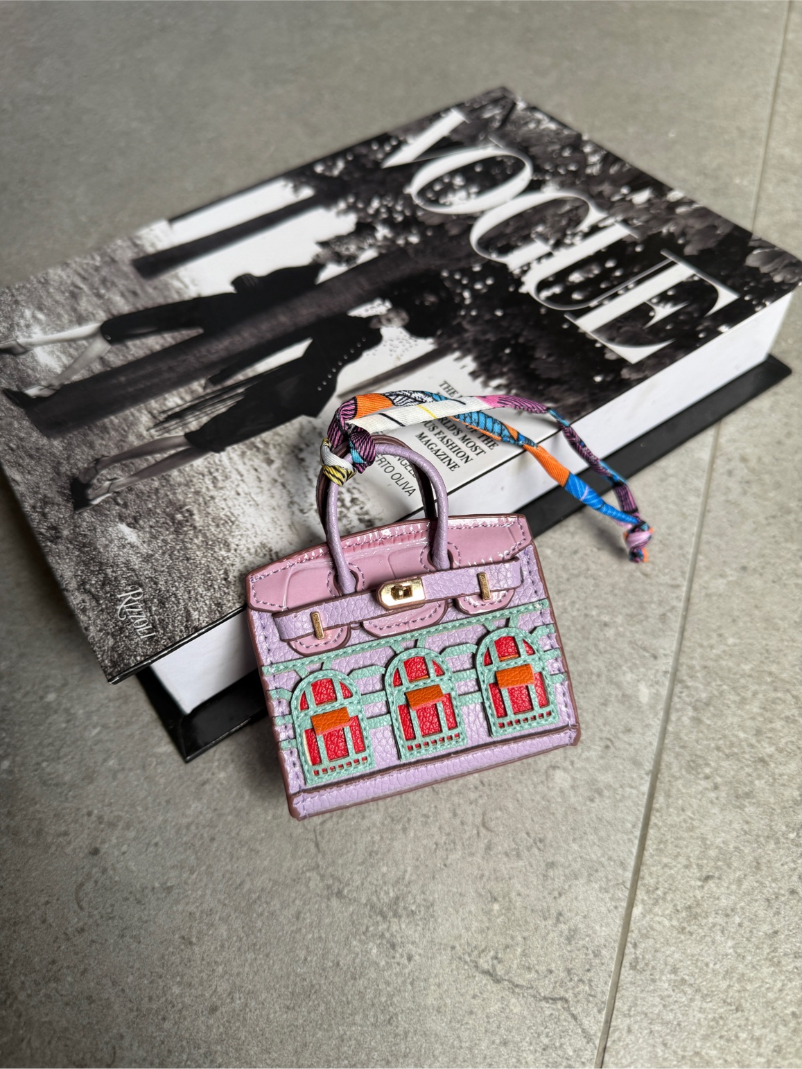 Petite Maison Lilac Bag Charm