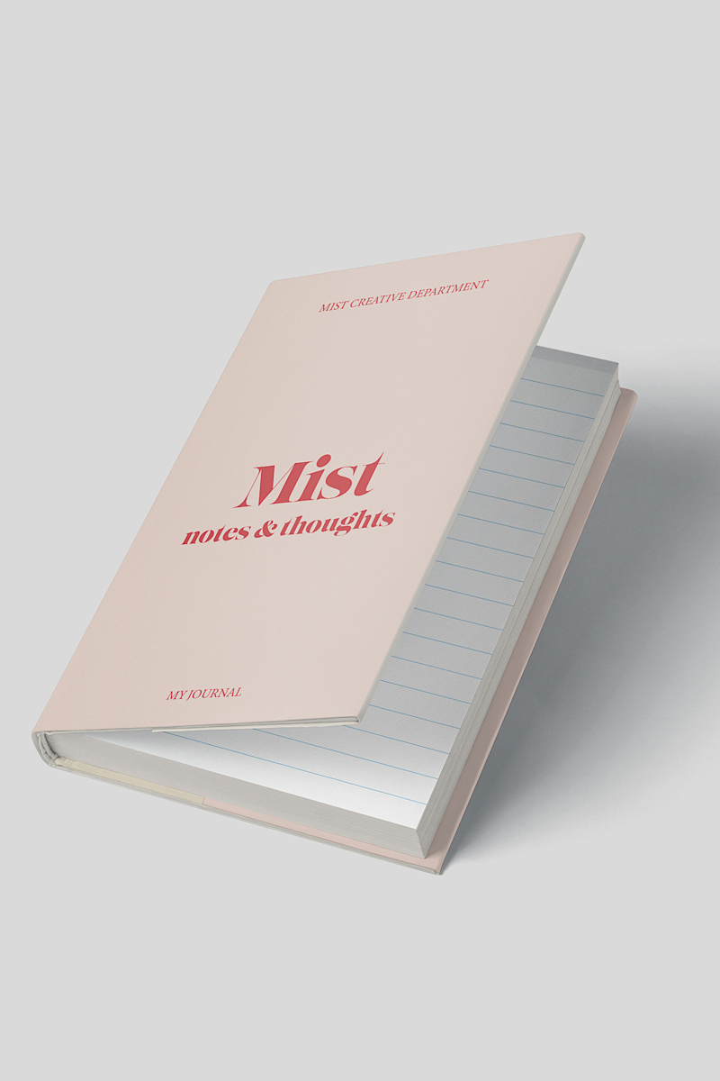 Mist Notes & Thoughts Notebook - Image 2