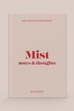Mist Notes & Thoughts Notebook