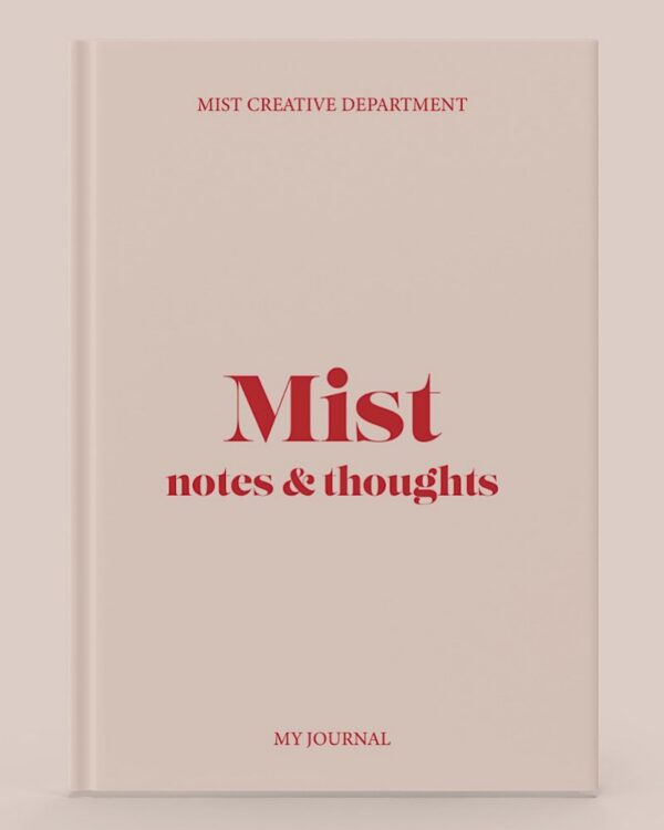 Mist Notes & Thoughts Notebook
