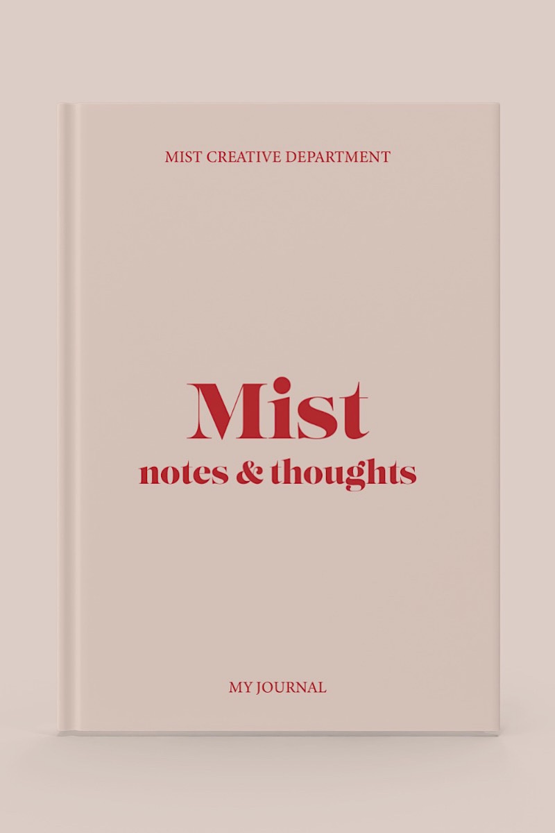 Mist Notes & Thoughts Notebook