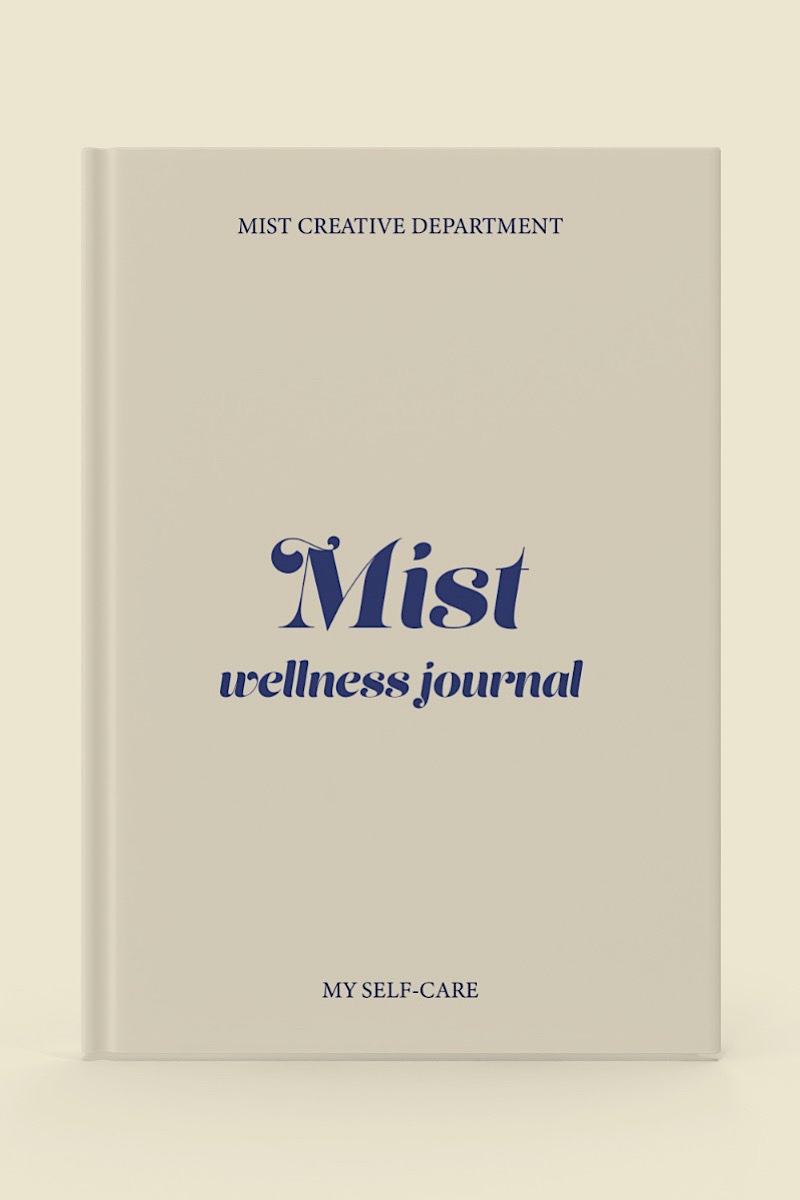 Mist Wellness Journal - Your daily companion for mindful balance