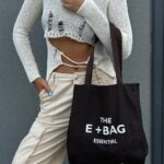 Ease Brown Shopper Bag