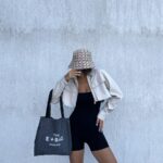 Ease Dark Grey Shopper Bag