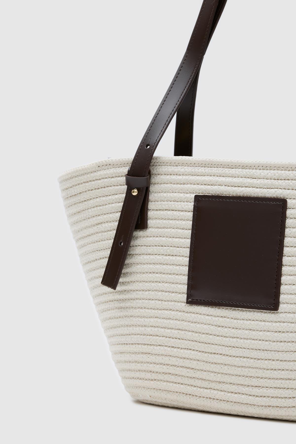 Vittoria Handmade Straw Cream - Image 8