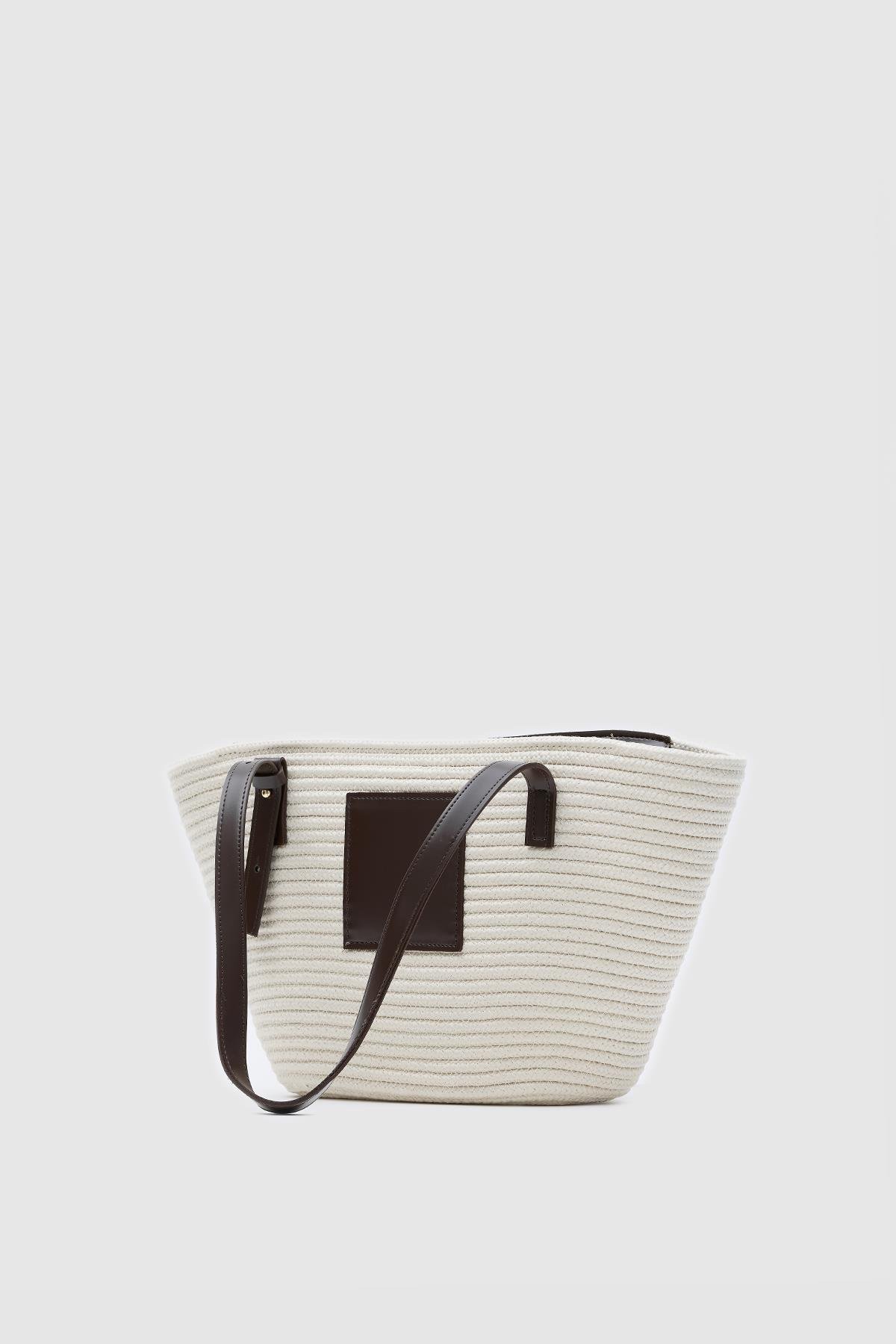 Vittoria Handmade Straw Cream - Image 7