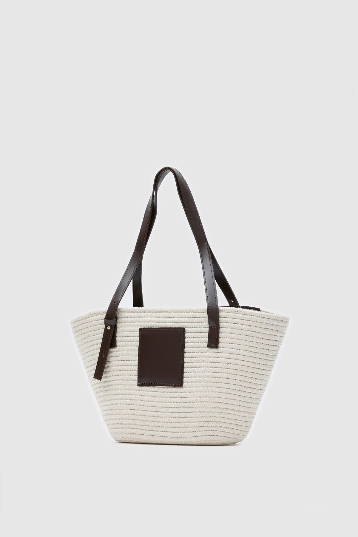 Vittoria Handmade Straw Cream - Image 3