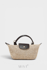 Mini Tiger Straw Black